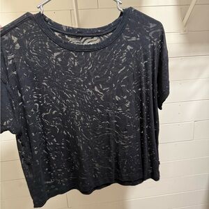 Black lululemon shirt